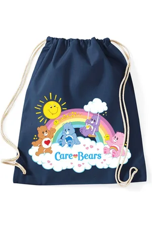 Blondie & Brownie Turnbeutel aus Baumwolle Glücksbärchis Care Bears Hab Dich lieb Bärchi - Verkäufer: Hubihu