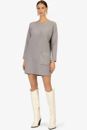 Kraimod Strickkleid Midikleid mit Gerade saum - Verkäufer: Lepetan