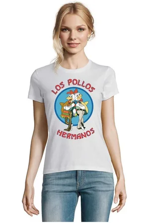 Blondie & Brownie T-Shirt Damen Hermanos Hühner Los Pollos - Verkäufer: Hubihu