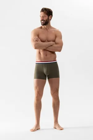 Mey Boxershorts Shorty Serie RE:THINK COLOUR 37343 Safari Green (1 Stück, 1-St., 1 Stück) - Verkäufer: Mein Style