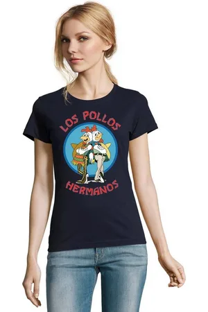 Blondie & Brownie T-Shirt Damen Hermanos Hühner Los Pollos - Verkäufer: Hubihu