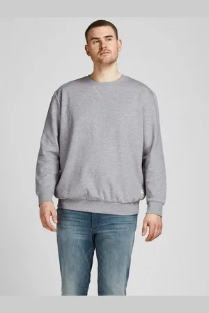 JACK & JONES Sweatshirt Basic Sweater Plus Size Sweatshirt Pullover Übergröße JJEBASIC JJEBASIC SWEAT CREW NECK NOOS PLS - Verkäufer: ARIZONAS