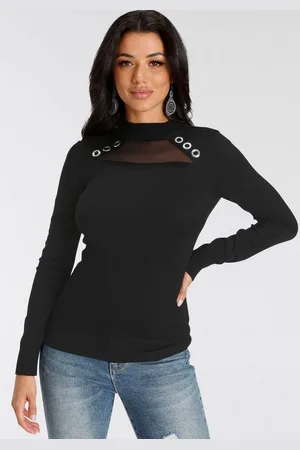 melrose Strickpullover mit Nietendetails