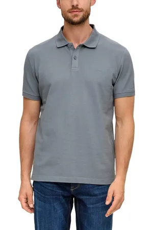 QS by s.Oliver Poloshirt mit Logostickerei