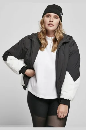 Urban classics Allwetterjacke Frauen Ladies Padded 2-Tone Batwing Jacket (1-St)