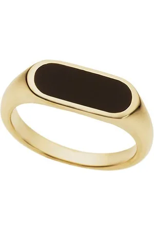 Firetti Fingerring Schmuck Geschenk Gold 333 Herrenring Goldring, mit Onyx