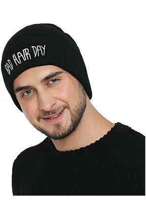 DonDon Beanie stylische Herren Winter Beanie (Packung, 1-St) Wintermütze, mit coolem Statement-Print, Strickmütze mit Krempe - Verkäufer: urban-styles