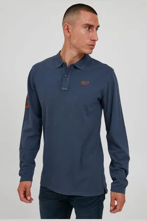 Blend Langarm-Poloshirt BHDahoud