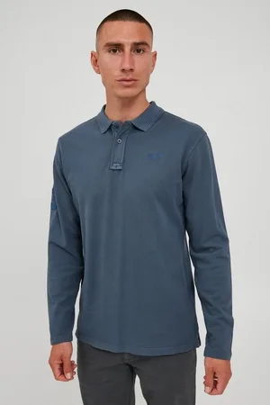 Blend Langarm-Poloshirt BHDahoud