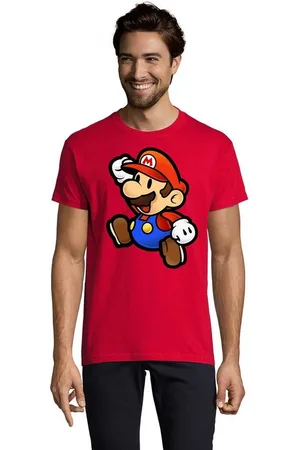 Blondie & Brownie T-Shirt Herren Mario Retro Konsole Gaming Luigi Yoshi Super - Verkäufer: Hubihu