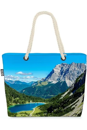 Void Strandtasche (1-tlg), Zugspitze Deutschlands Sehenswürdigkeiten Österrreich Höchster Berg G - Verkäufer: style3