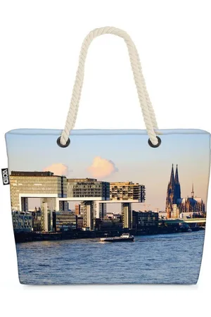 Void Strandtasche (1-tlg), Köln Rhein Kölner Dom Kölle Fastnacht Fasching Karneval Alaaf Ehrenfe - Verkäufer: style3