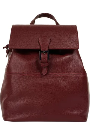 Cluty Cityrucksack, echt Leder, Made in Italy