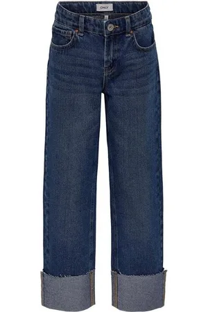 ONLY Stretch-Jeans KOGMEGAN STRAIGHT FOLD UP DNM PIM - Verkäufer: ahlert. mode im herzen.