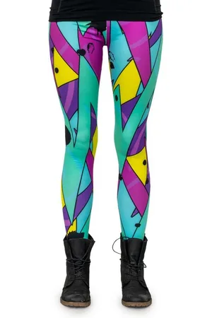 cosey Leggings Neon Line Leggings (Einheitsgröße XS - L) Neon Jazz - Verkäufer: PhoneNatic