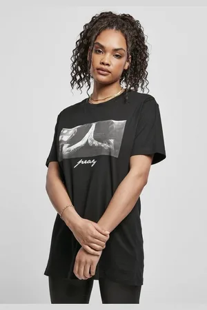 Mister Tee Kurzarmshirt Damen Ladies Pray Tee (1-tlg)