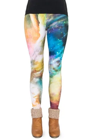 cosey Leggings Festival Leggings/Tights (Einheitsgröße XS-L) Galaxy Rainbow - Verkäufer: PhoneNatic