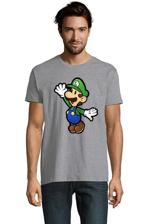Blondie & Brownie T-Shirt Herren Luigi Retro Konsole Mario Peach Yoshi Gaming - Verkäufer: Hubihu