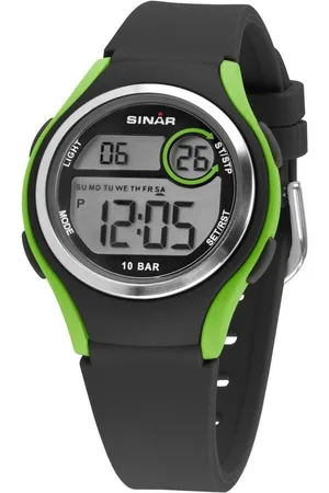 Sinar Chronograph XE-64-3, Armbanduhr, Quarzuhr, Herrenuhr, digital, Datum, Stoppfunktion