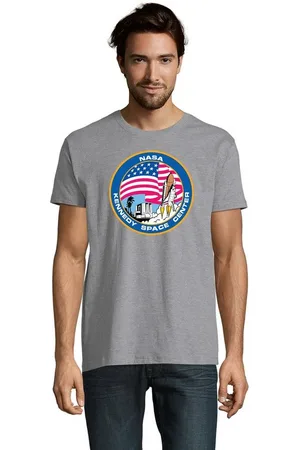 Blondie & Brownie T-Shirt Herren NASA Kennedy Space Center Rakete Sterne Elon X - Verkäufer: Hubihu