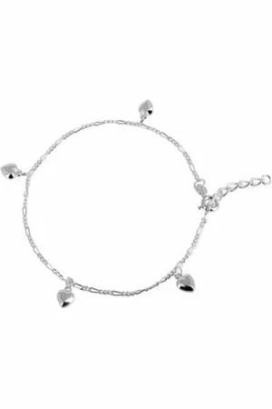 HEARTBREAKER Fußkette Silber mit Herzen 25 cm LD FU 86 - Verkäufer: Schmuck-Uhren-Trends