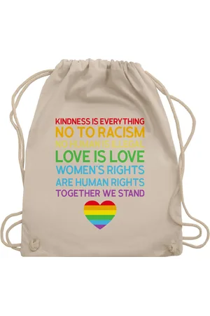Shirtracer Turnbeutel Together We Stand – Pride, LGBT Kleidung - Verkäufer: