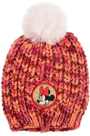Disney Bommelmütze Kinder Mädchen Winter-Mütze Strick-Mütze mit Kunstpelz Bommel - Verkäufer: Yuhu Trading GmbH
