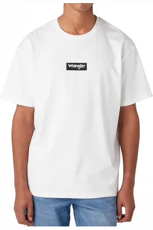 Wrangler Rundhalsshirt Logo Regular Fit - Small Box Tee - Verkäufer: DenimBar