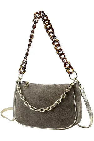Alessandro Schultertasche Heidi, aus Rindsleder, 3 Tragevarianten