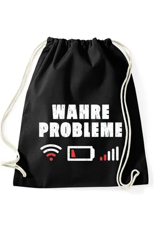 Youth Designz Turnbeutel "Wahre Probleme" Baumwoll Tasche Beutel - Verkäufer: EmDa Trading GmbH