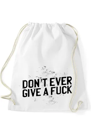 Youth Designz Turnbeutel "Don´t ever give a f*ck" Baumwoll Tasche Turnbeutel, mit Print - Verkäufer: EmDa Trading GmbH