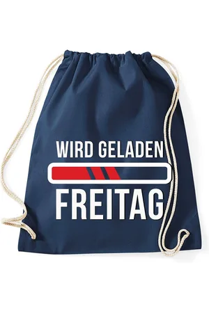 Youth Designz Turnbeutel "Freitag wird geladen" Baumwoll Tasche Turnbeutel, mit Print - Verkäufer: EmDa Trading GmbH