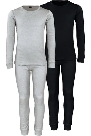 Black Snake Thermounterhemd Thermounterwäsche Set für Kinder – Weich, atmungsaktiv & für Sport Kinder Thermounterwäsche Set 2x Unterhemd + Unterhose - Verkäufer: noorsk