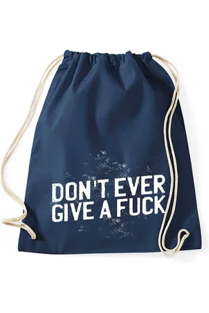 Youth Designz Turnbeutel "Don´t ever give a f*ck" Baumwoll Tasche Turnbeutel, mit Print - Verkäufer: EmDa Trading GmbH