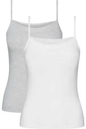 Tommy Hilfiger Spaghettitop 2 PACK CAMI WITH LACE (Packung, 2er-Pack)