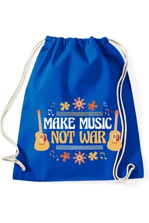 Youth Designz Turnbeutel "Make music not War" Tasche Turnbeutel, mit modischem Print - Verkäufer: EmDa Trading GmbH