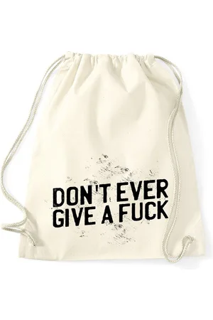 Youth Designz Turnbeutel "Don´t ever give a f*ck" Baumwoll Tasche Turnbeutel, mit Print - Verkäufer: EmDa Trading GmbH