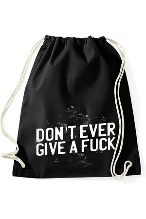 Youth Designz Turnbeutel "Don´t ever give a f*ck" Baumwoll Tasche Turnbeutel, mit Print - Verkäufer: EmDa Trading GmbH