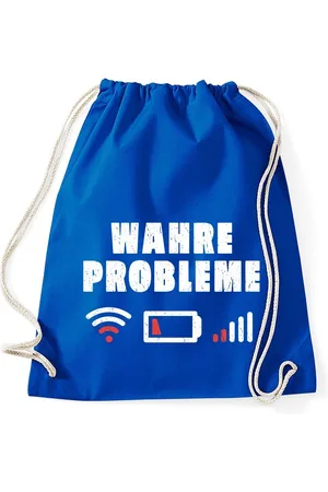 Youth Designz Turnbeutel "Wahre Probleme" Baumwoll Tasche Beutel - Verkäufer: EmDa Trading GmbH