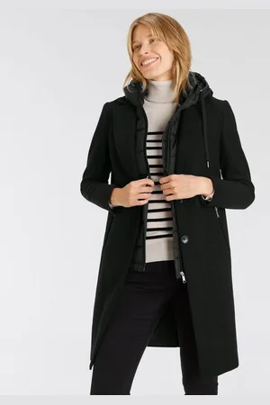 Daniel hechter mantel damen schwarz Clearance