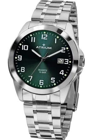 ATRIUM Quarzuhr A16-36, Armbanduhr, Herrenuhr, Damenuhr, Edelstahlarmband,bis10bar wasserdicht