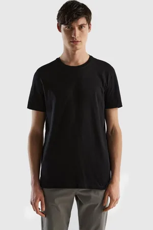 Benetton T-Shirt mit Markenlabel