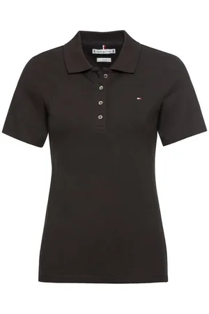 Tommy Hilfiger Poloshirt 1985 SLIM PIQUE POLO SS mit Logo-Flag