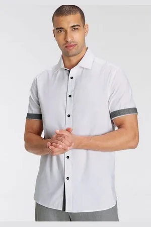 Bruno Banani Kurzarmhemd mit kurzen Ärmel