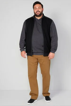 Boston Park Steppweste Sweatweste Bauchfit Stehkragen - Verkäufer: Popken Fashion Group