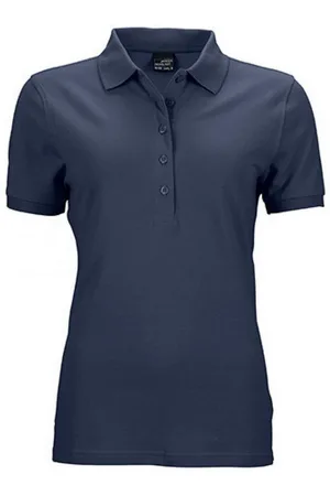 James & Nicholson Poloshirt Damen Elastic Polo Piqué / Taillierter Schnitt - Verkäufer: Rexlander
