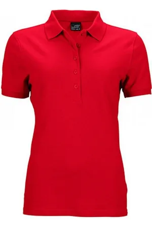 James & Nicholson Poloshirt Damen Elastic Polo Piqué / Taillierter Schnitt - Verkäufer: Rexlander