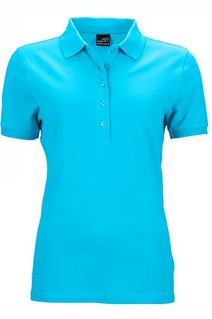 James & Nicholson Poloshirt Damen Elastic Polo Piqué / Taillierter Schnitt - Verkäufer: Rexlander
