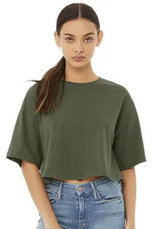 Bella + Canvas Rundhalsshirt Women´s Jersey Crop Tee XS bis XL - Verkäufer: Rexlander