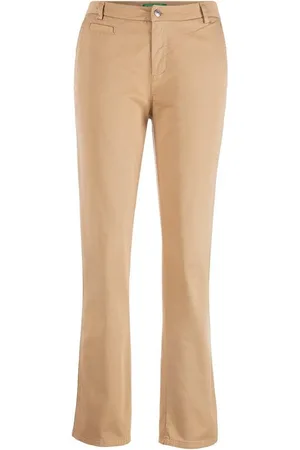 Benetton Chinohose mit ausgestelltem Bein